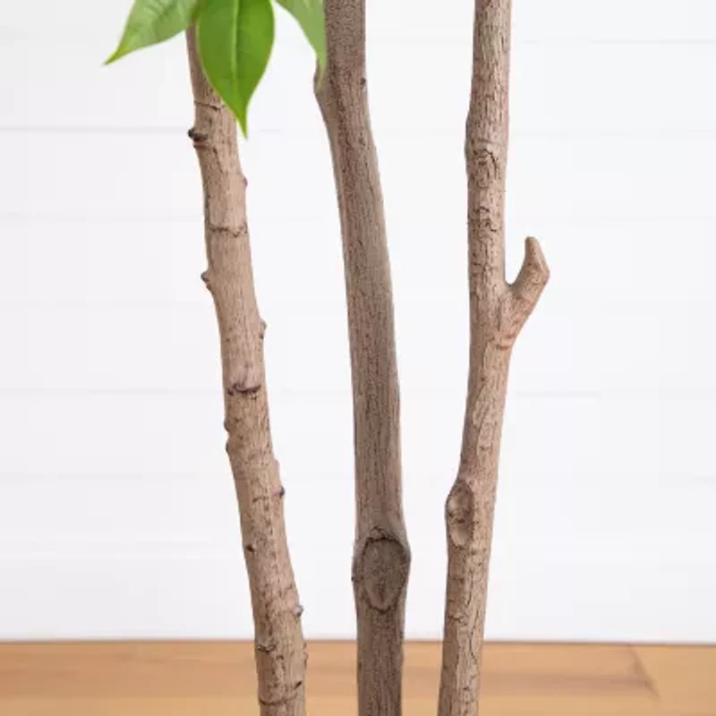 Nearly Natural 8ft. Green Sumac Indoor Artificial Tree