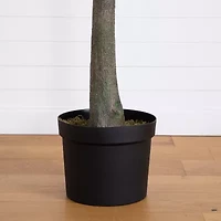Nearly Natural 12ft. Green Eucalyptus Artificial Tree