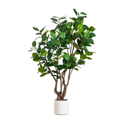 Nearly Natural 6ft. Green Audrey Ficus Artificial Tree