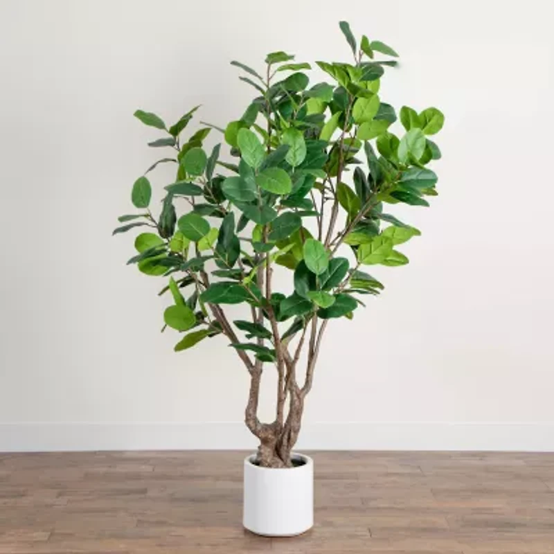 Nearly Natural 6ft. Green Audrey Ficus Artificial Tree