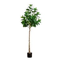 Nearly Natural 6ft. Green Audrey Ficus Artificial Tree