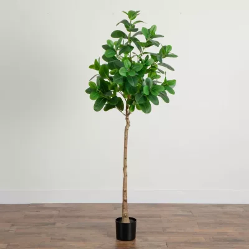 Nearly Natural 6ft. Green Audrey Ficus Artificial Tree