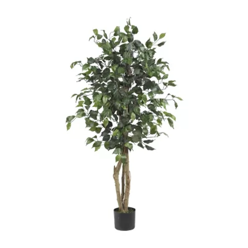 Nearly Natural 4ft. Green Ficus Artificial Tree