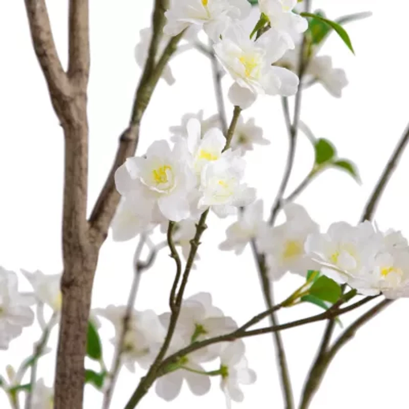 Nearly Natural 6ft. Green Deluxe Cherry Blossom Artificial Tree