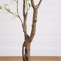 Nearly Natural 6ft. Green Deluxe Cherry Blossom Artificial Tree