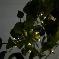 Nearly Natural 24in. Green Lighted Philodendron Artificial Plant