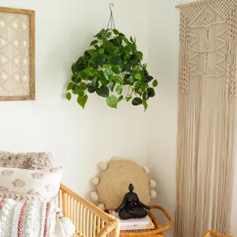Nearly Natural 24in. Green Lighted Philodendron Artificial Plant