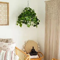 Nearly Natural 24in. Green Lighted Philodendron Artificial Plant