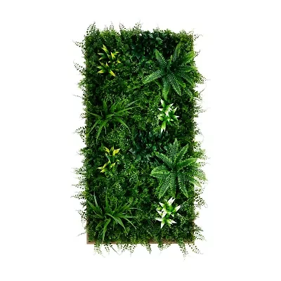 Nearly Natural 20in. X 20in. Green Costa Rican Forest Wall Panel Artificial Plant