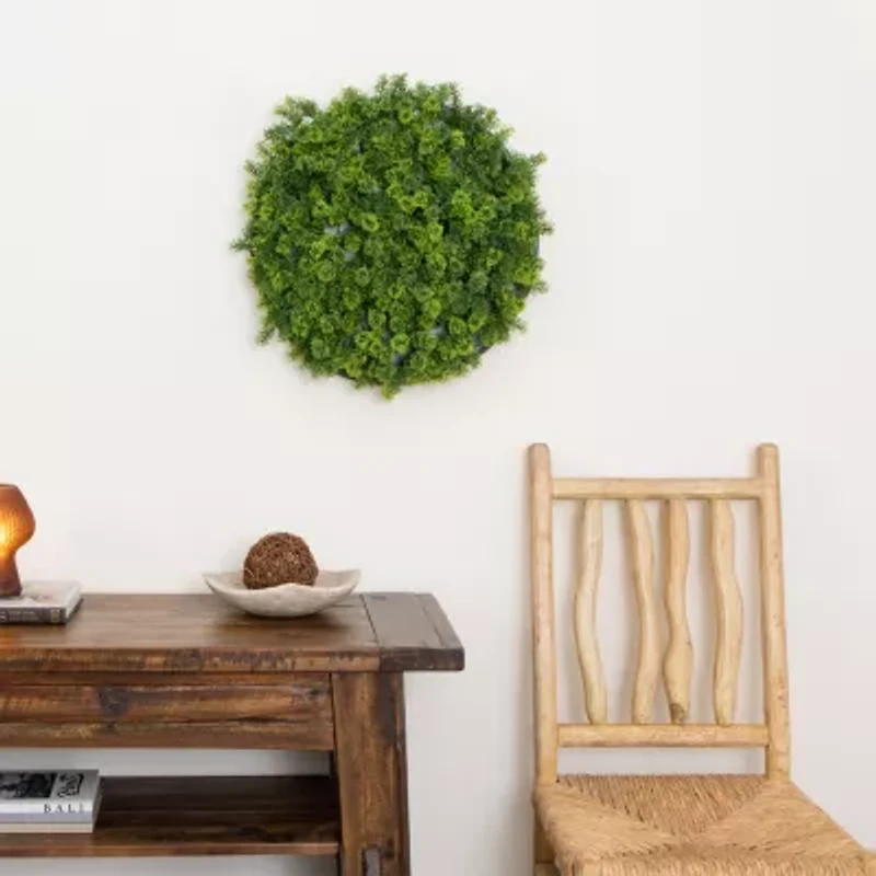 Nearly Natural 20in. Green Irish Meadow Wall Panel Artificial Plant