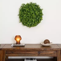 Nearly Natural 20in. Green Irish Meadow Wall Panel Artificial Plant