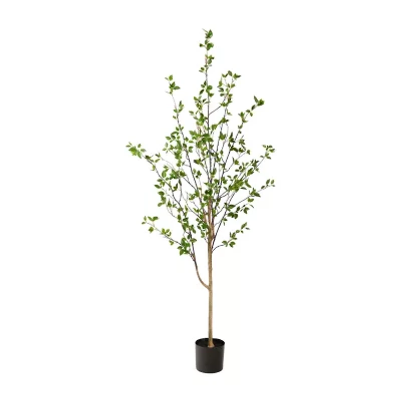 Nearly Natural 6.5ft. Green Citrus Artificial Tree
