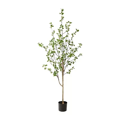 Nearly Natural 6.5ft. Green Citrus Artificial Tree
