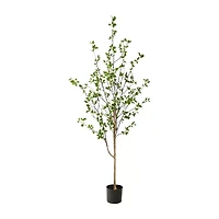 Nearly Natural 6.5ft. Green Citrus Artificial Tree