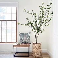 Nearly Natural 6.5ft. Green Citrus Artificial Tree