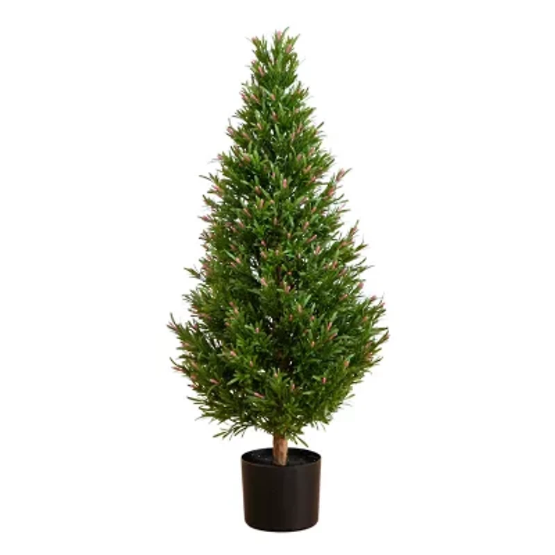 Nearly Natural 3ft. Green Rosemary Topiary