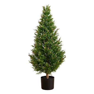 Nearly Natural 3ft. Green Rosemary Topiary