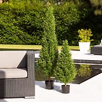 Nearly Natural 3ft. Green Rosemary Topiary