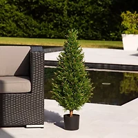 Nearly Natural 3ft. Green Rosemary Topiary