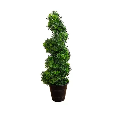 Nearly Natural 3ft. Green Boxwood Topiary