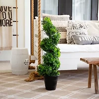 Nearly Natural 3ft. Green Boxwood Topiary