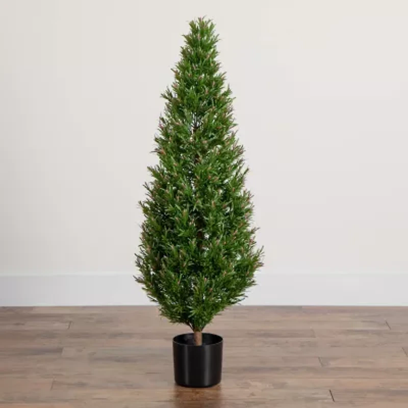 Nearly Natural 4ft. Green Rosemary Topiary