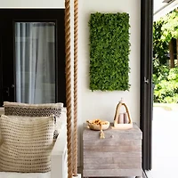 Nearly Natural 20in. X 40in. Green Irish Meadow Wall Panel Artificial Plant
