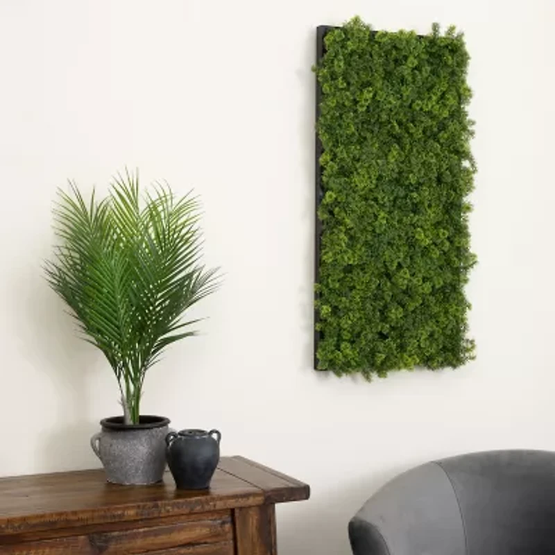 Nearly Natural 20in. X 40in. Green Irish Meadow Wall Panel Artificial Plant