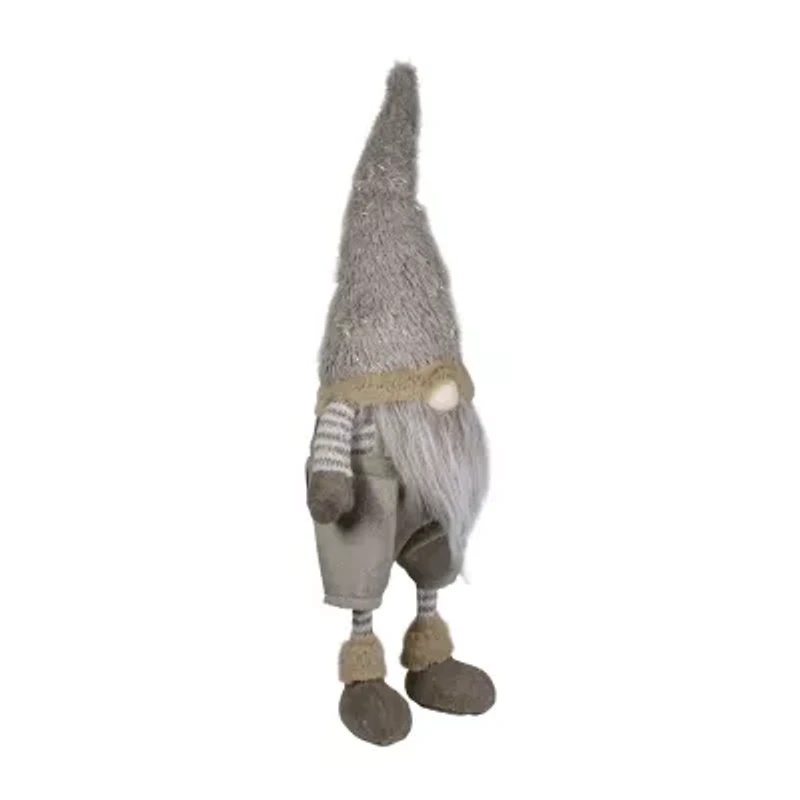 Northlight Standing Swaying Figure - 22in - Beige Christmas Gnome