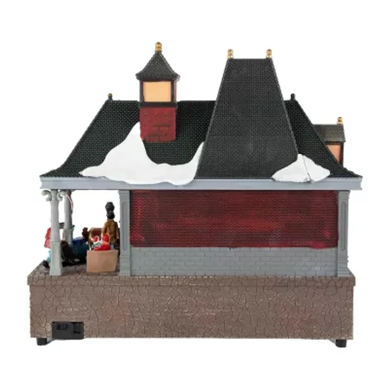 Northlight Led Lighted And Musical - 13in Plays Music Christmas Village