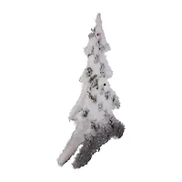 Northlight Led Lighted 2d Tinsel And Pine 2 Foot Pine Christmas Tree