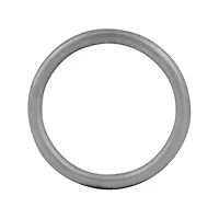Personally Stackable Black Sterling Silver Stackable 1.5mm Satin Ring