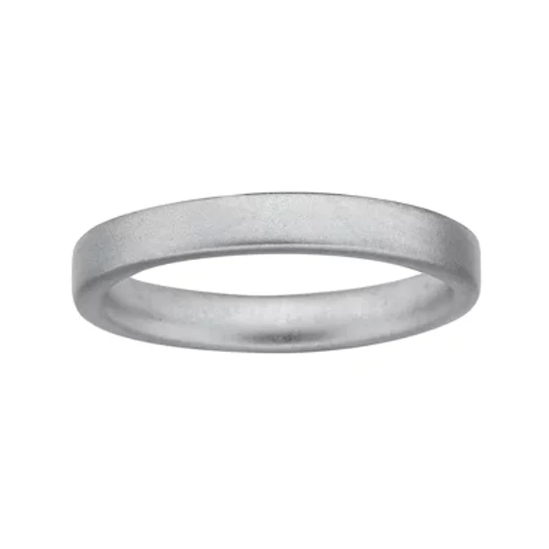 Personally Stackable Sterling Silver Stackable 3.5mm Satin Ring