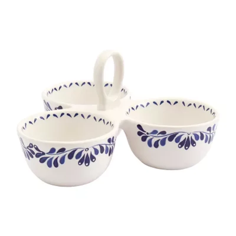 Tabletops Unlimited Carmine Stoneware Serving Bowl