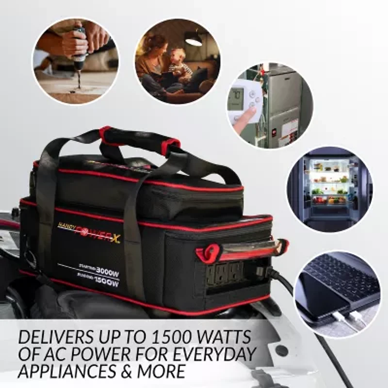 Handy Power X HPX1530INVCBLBG Power Source 1500W/3000W