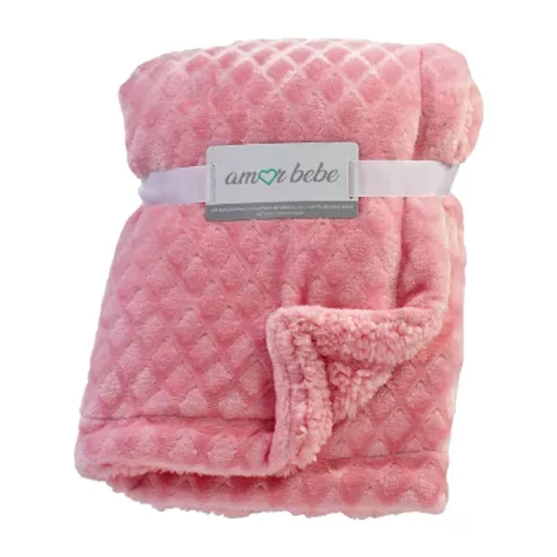 3 Stories Trading Company Baby Plush Blanket And Flannel Blankets