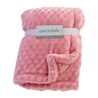3 Stories Trading Company Baby Plush Blanket And Flannel Blankets