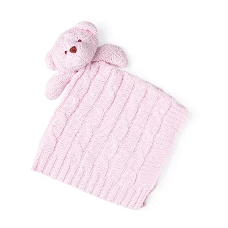 3 Stories Trading Company Baby Cable Knit Gift Set 2-pc. Blanket