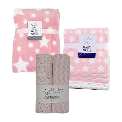 3 Stories Trading Company Baby Stars 7 Piece Blanket Gift Set