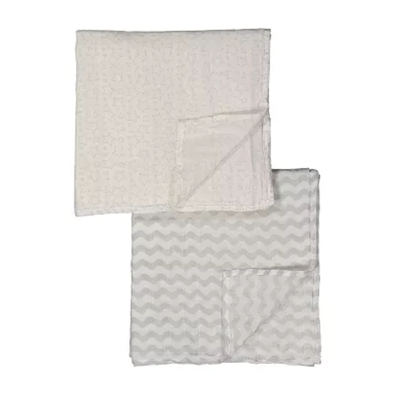 3 Stories Trading Company Baby Stars 7 Piece Blanket Gift Set