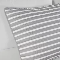 Intelligent Design Matteo Reversible Quilt Set With Throw Pillows