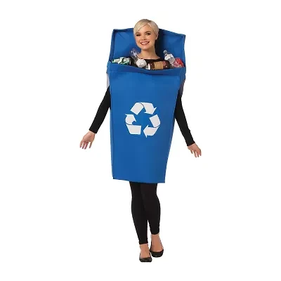 Unisex Adult Recycling Bin Costume