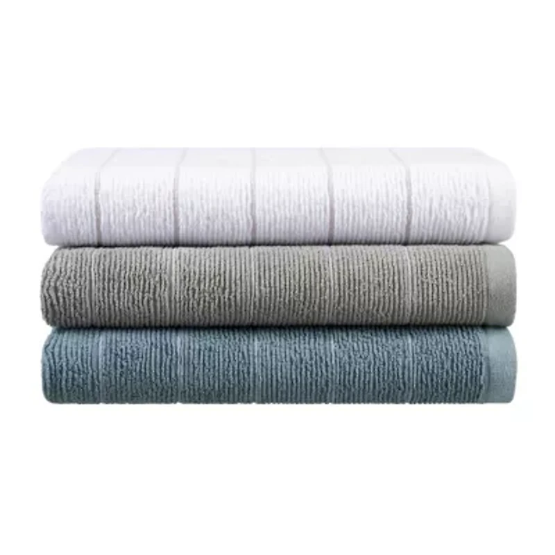 Martex Slub Stripe Quick Dry Striped Bath Towel