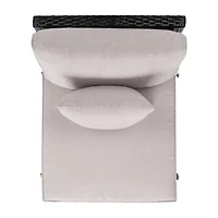 Pramla  4-pc. Patio Lounge Chair and Ottoman Set