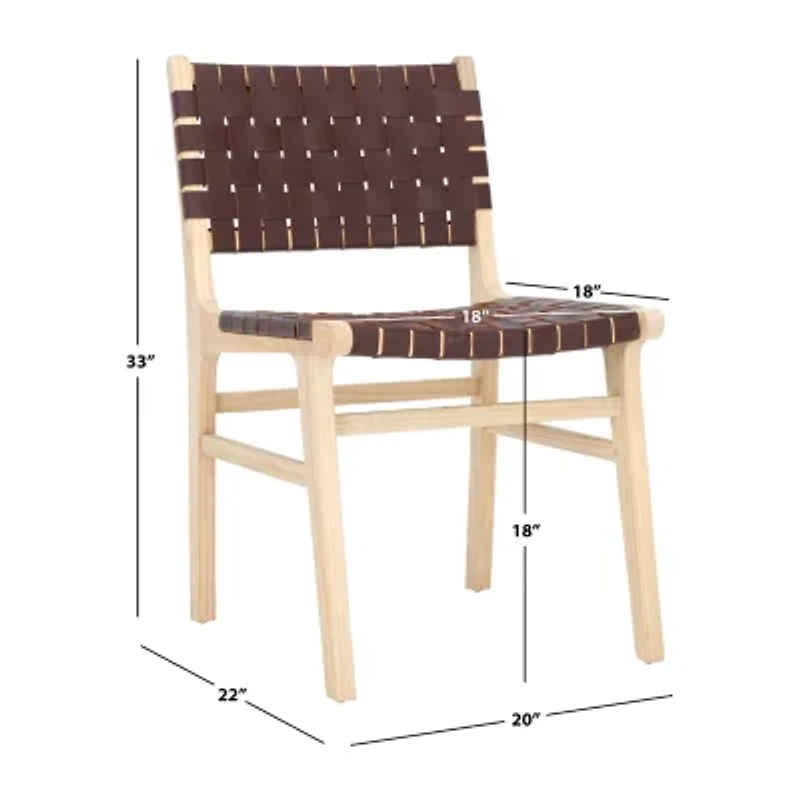 Safavieh Taika Dining Collection 2-pc. Upholstered Chair