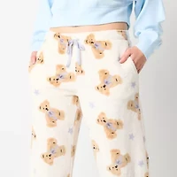 Arizona Body Womens Fleece Juniors Pajama Pants