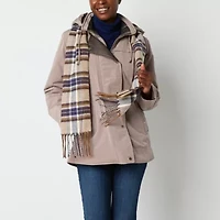 Gallery Womens Removable Hood Water Resistant Heavyweight Anorak