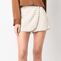 by&by Womens High Rise Juniors Skort