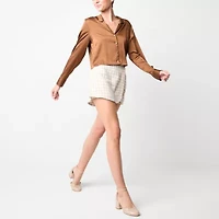 by&by Womens High Rise Juniors Skort