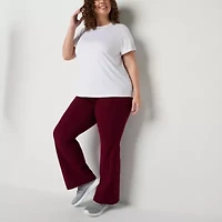 Xersion Womens Performance Crew Neck Short Sleeve T-Shirt Plus